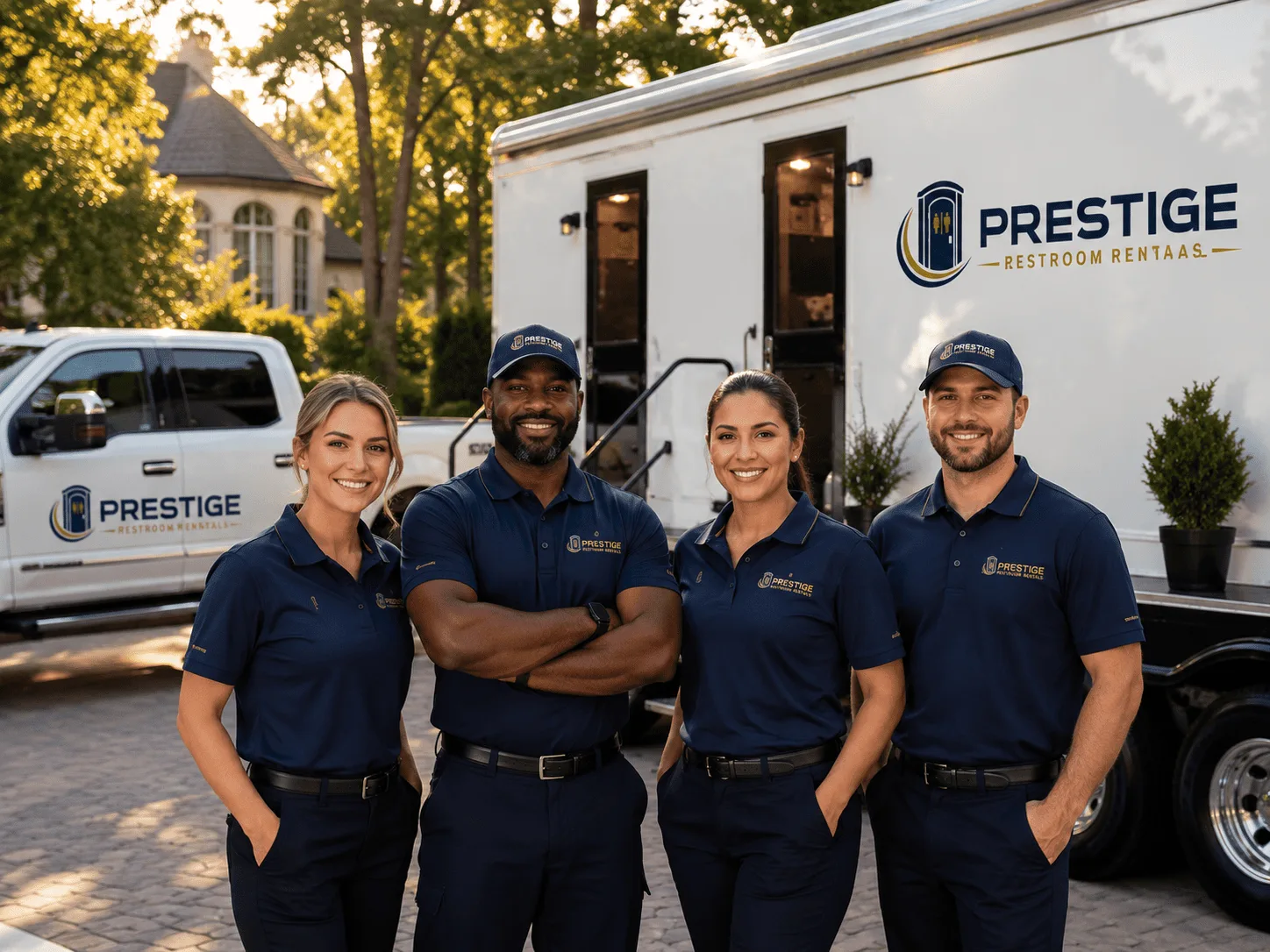 Trusted Luxury Portable Restrooms company in Squire, WV